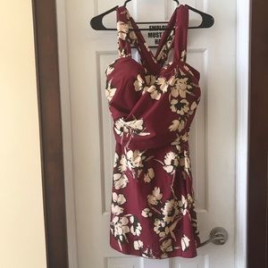 Maroon Swim dress